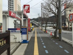 米原駅が見える距離